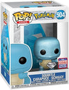 Funko Pop Pokemon Figure Squirtle Schiggy 2021 Summer Convention Diamond Collection 504 -