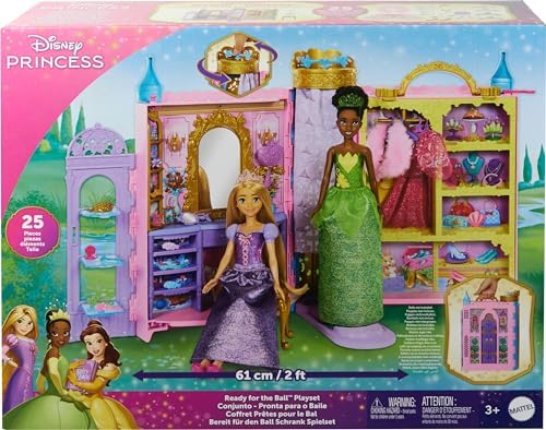 Mattel Disney Princess Ready for The Ball Closet Playset
