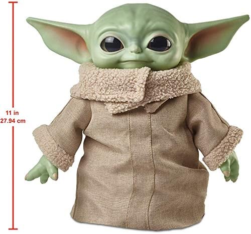 Mattel Star Wars The Mandalorian The Child 11 inch Plush Toy One-Size