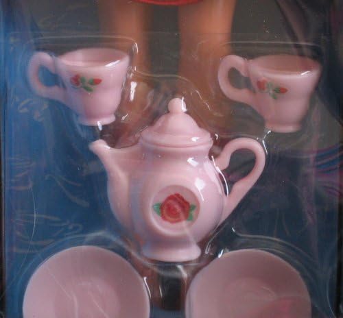Mattel Barbie Time For Tea Doll w 4 Piece Tea Set 2000