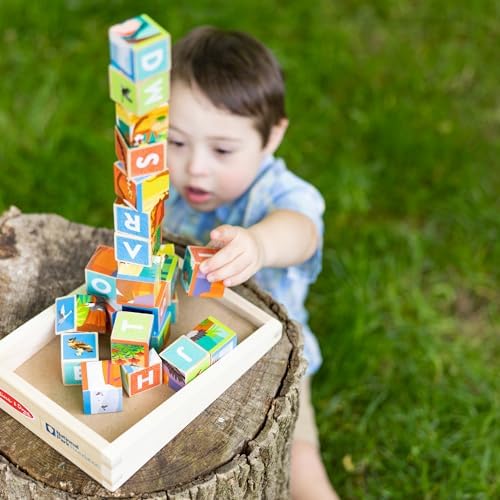 Melissa & Doug Melissa Doug National Parks Alphabet Animals 24-Piece Cube Puzzle