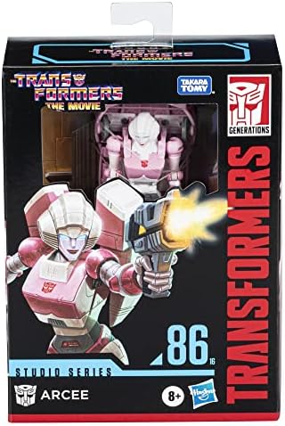 Transformers Studio Series 86-16 Deluxe Class The The Movie Arcee Action Figure - Ages 8
