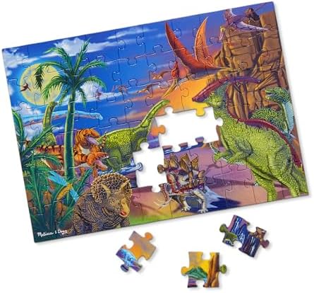 Melissa & Doug Melissa Doug Land of Dinosaurs Jigsaw Puzzle