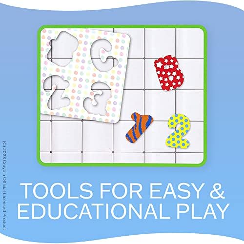 Crayola My First Crayola Bath Time Play Learn Foam Set Bath Letters and Numbers for