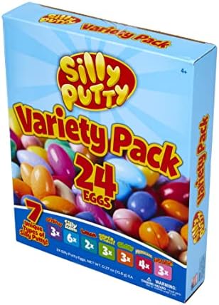 Crayola Silly Putty Bulk Variety Pack 24ct Fidget for Adults Party Favors Treasure Box