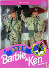 Barbie Star 'N Stripes ARMY Barbie Ken Deluxe Set