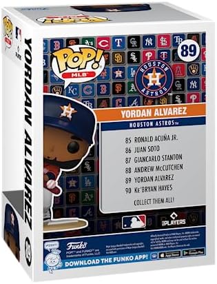 Funko POP MLB Astros - Yordan Alvarez - Collectable Vinyl Figure