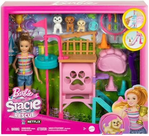 Barbie and Stacie to The Rescue Doll Playset