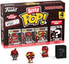 Funko Bitty POP Deadpool - Dinopool 4-Pack and A Surprise Mystery Mini Figure - 0.9 Inch
