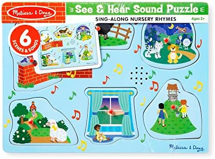 Melissa & Doug Melissa Doug Nursery Rhymes 2 - Sound Puzzle