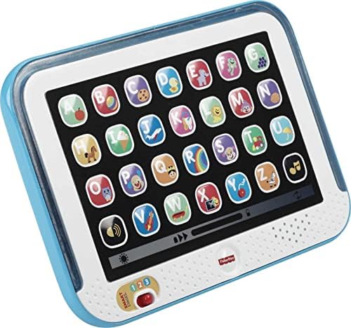 Fisher-Price Toddler Learning Toy Laugh Learn Smart Stages Tablet with Lights Music for