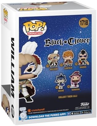 Funko POP Animation Black Clover - William Vangeance - Collectable Vinyl Figure