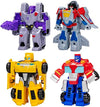 Transformers Heroes vs Villains 4-Pack Autobot and Decepticon 4.5-Inch Action Figures