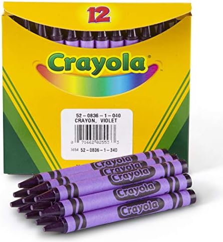 Crayola Crayons Orange Single Color Crayon Refill 12 Count Bulk Crayons School Supplies