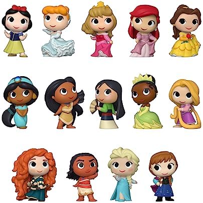 Funko Pop Mystery Minis Disney Ultimate Princess - One Mystery Figure - Styles May Vary - Disney Princesses - Collectable Vinyl Figure