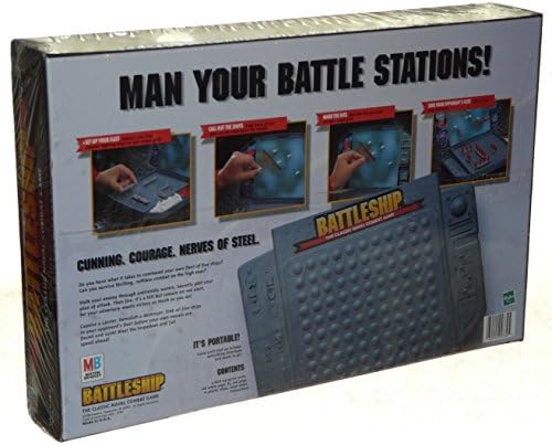 Hasbro Battleship the Classic Naval Combat Game 1998 Edition