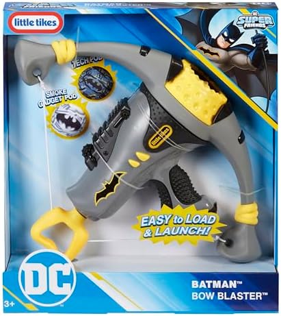 Little Tikes Batman Bow Blaster DC Active Play Toy Blasters for Boys and Girls Ages Years