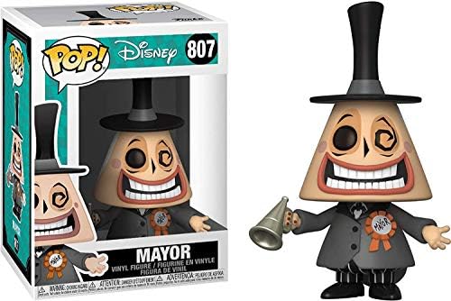 Funko Pop Disney The Nightmare Before Christmas - Mayor with Megaphone 1 PopShield Pop