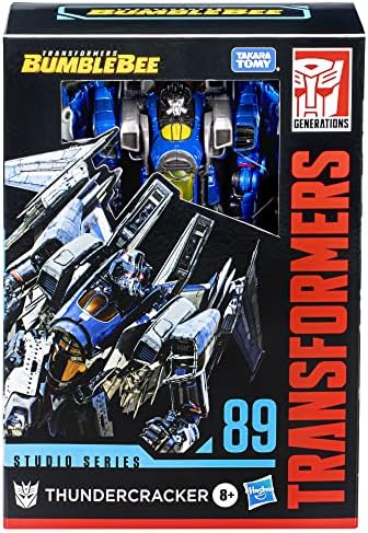 Transformers Studio Series 89 Voyager Class Bumblebee Thundercracker Action Figure - Ages