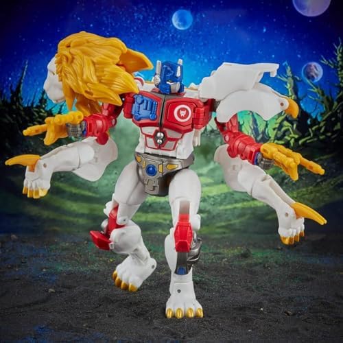 Transformers Legacy Evolution Voyager Maximal Leo Prime Toy 7-inch Action Figure for Boys