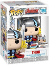 Funko Pop Enamel Pin The Avengers Earth's Mightiest Heroes - 60th Anniversary Thor with Enamel Pin - Marvel Comics - Amazon - Collectable Vinyl Figure