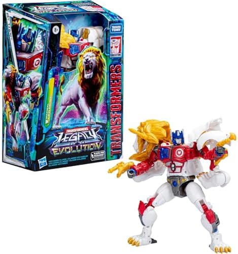 Transformers Legacy Evolution Voyager Maximal Leo Prime Toy 7-inch Action Figure for Boys