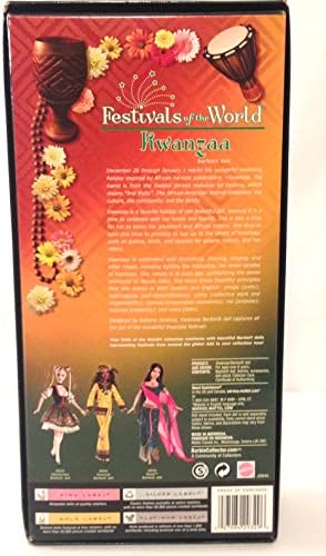Mattel Barbie Collector Kwanzaa Barbie Doll Festivals Of The World
