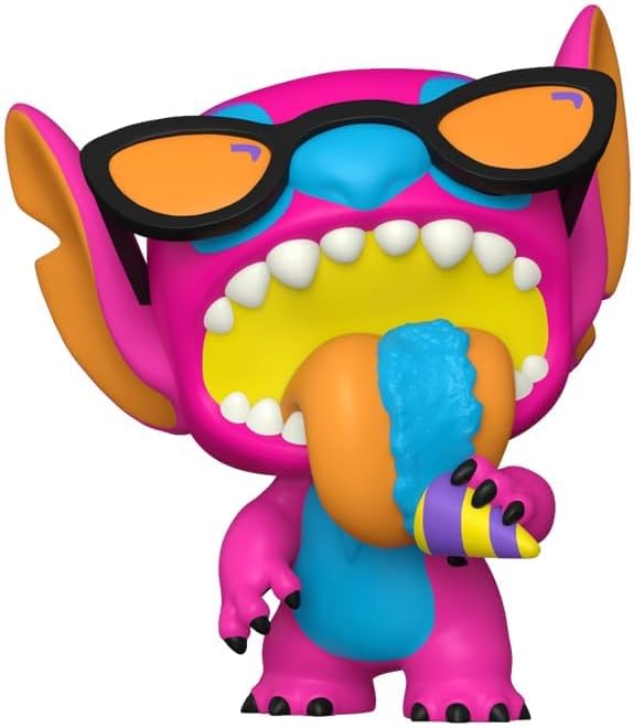 Funko Pop Disney Summer Stitch Blacklight Hot Topic 76869