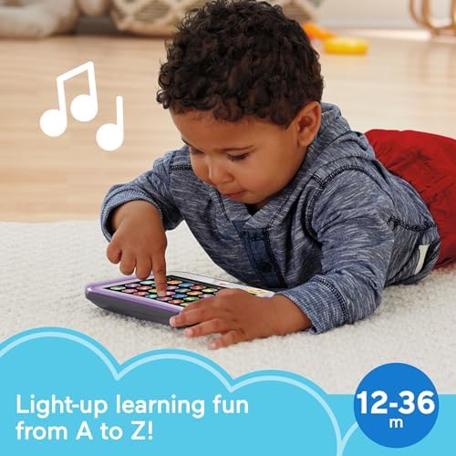 Fisher-Price Toddler Learning Toy Laugh Learn Smart Stages Tablet Pretend Computer with