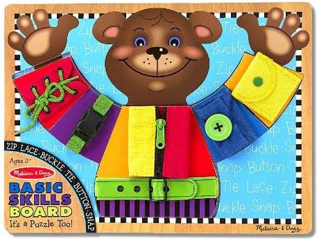 Melissa & Doug Melissa Doug Bear Theme Basic Skills Puzzle