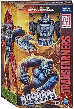 Transformers Generations War for Cybertron Kingdom Voyager WFC-K8 Optimus Primal Action