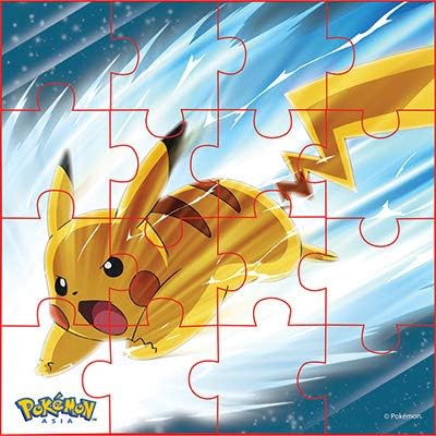 Pokemon Style Characters Jigsaw Puzzle Pack of 6 Total 96 Pieces Assortment 1