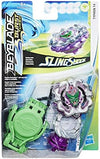 Beyblade Burst Turbo Slingshock Typhon T4 Starter Pack - Battling Top RightLeft-Spin