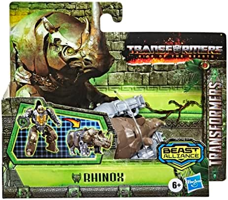 Transformers Hasbro Rise of The Beasts Movie Beast Alliance Battle Changers Rhinox Action