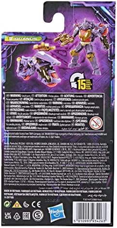 Transformers Generations Legacy Core Iguanus Action Figure - Ages 8 and Up 3.5-inch