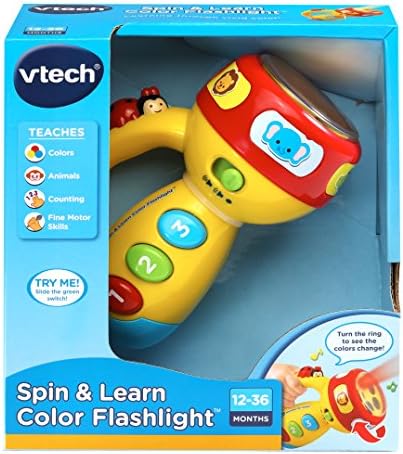 VTech Spin and Learn Color Flashlight Yellow