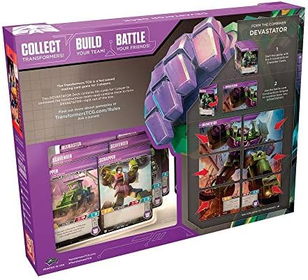 Transformers TCG Devastator Deck Ready-to-Play Deck 46 Cards Incl. Devastator's Combiner