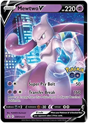 Pokemon Cards GO Mewtwo V Battle Deck