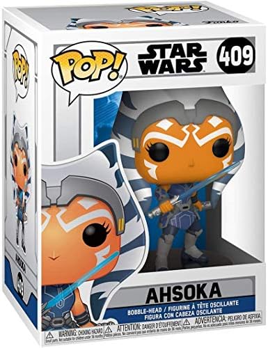 Funko POP Star Wars Clone Wars - Ahsoka Tano Funko Vinyl Figure Bundled with Compatible