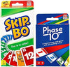 Mattel Phase 10 Card Game with Skip-Bo Card Game