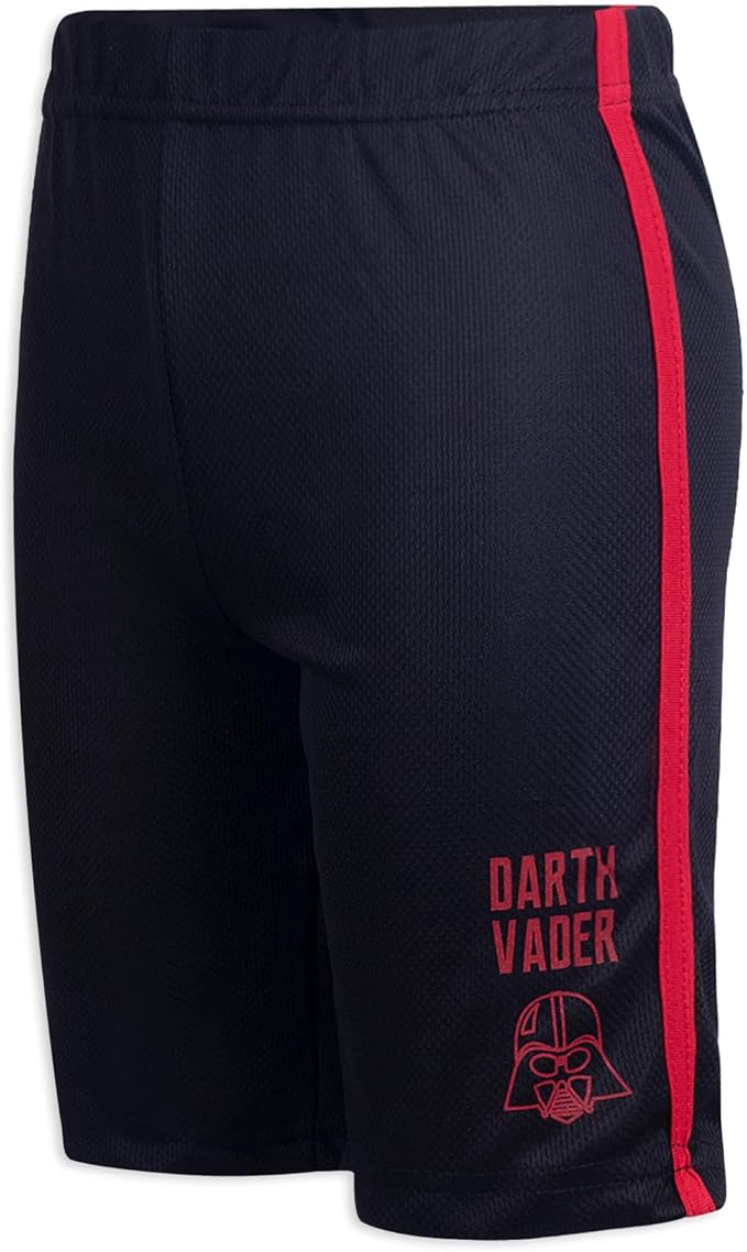 STAR WARS Darth Vander Stormtrooper Grogu Boys T-Shirt and Short Set for Toddler and