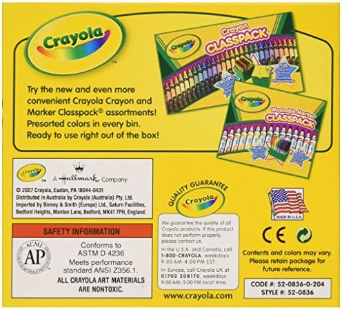 Crayola Crayons Orange Single Color Crayon Refill 12 Count Bulk Crayons School Supplies