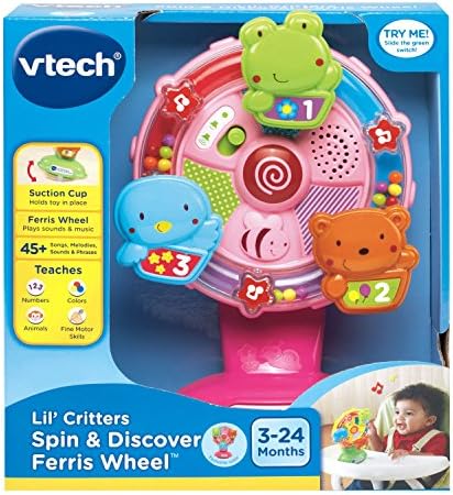 VTech Lil' Critters Spin and Discover Ferris Wheels Pink