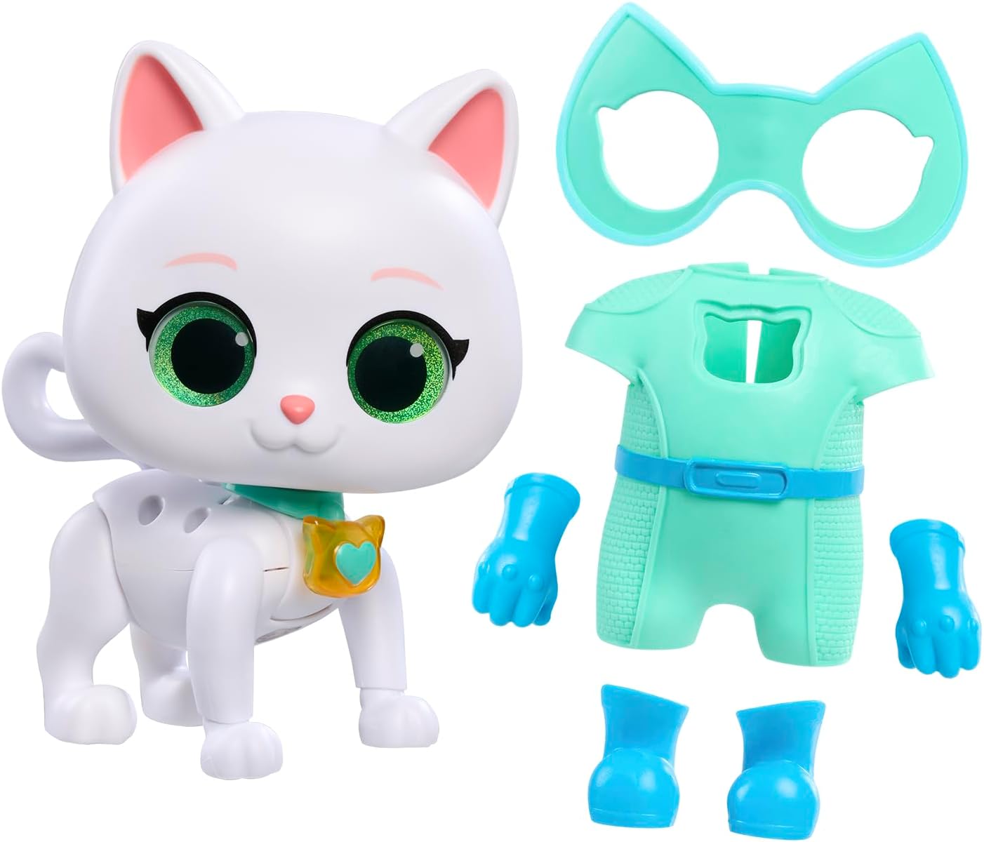 Just Play Disney Junior SuperKitties Cat-Tastic Transforming Bitsy for Ages 3 Up