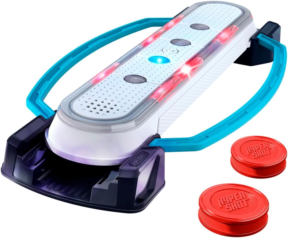 Hasbro Gaming Hypershot Electronic Tabletop Hockey Game 5 in 1 Music Lights and Sounds