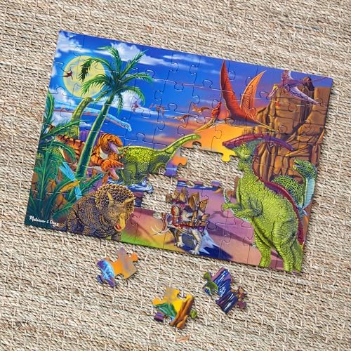 Melissa & Doug Melissa Doug Land of Dinosaurs Jigsaw Puzzle