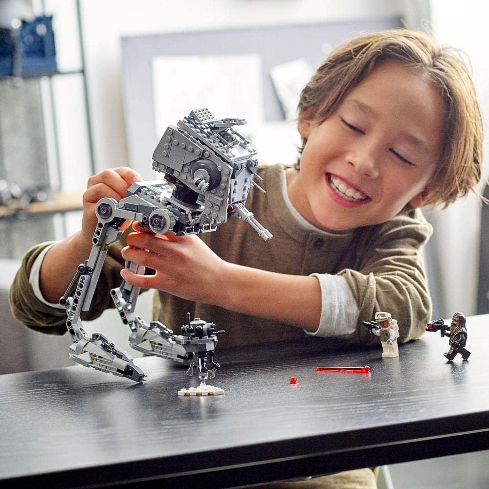 LEGO 75322 Star Wars at-ST on Hoth Chewbacca and Droid Figures Toy from The Empire