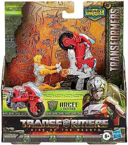 Transformers Rise of The Beasts Movie Beast Alliance Beast Weaponizers 2-Pack Arcee