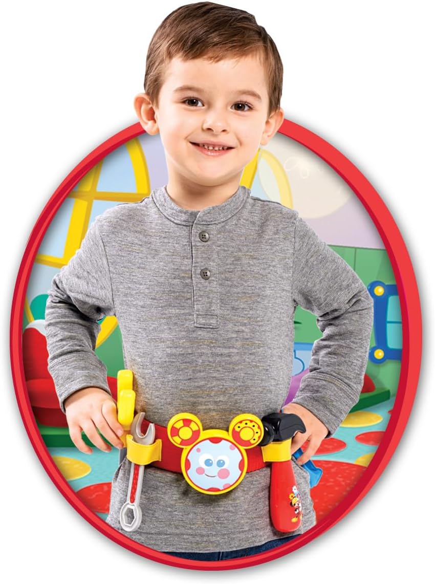 Disney Mickey Toodles Talk'n Toolbelt A" Pretend Play Tool Set for Kids