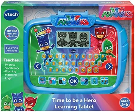 VTech PJ Masks Time to Be A Hero Learning Tablet Blue